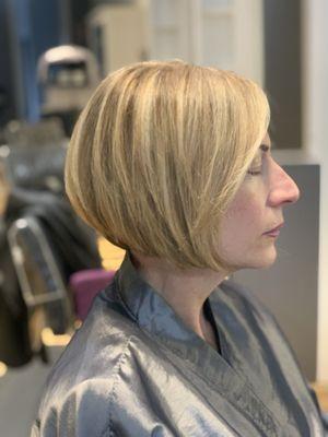 Highlights Bob haircut