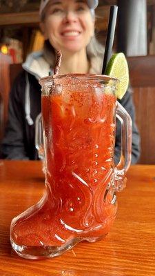 Best bloody Maria ever. Very spicy.