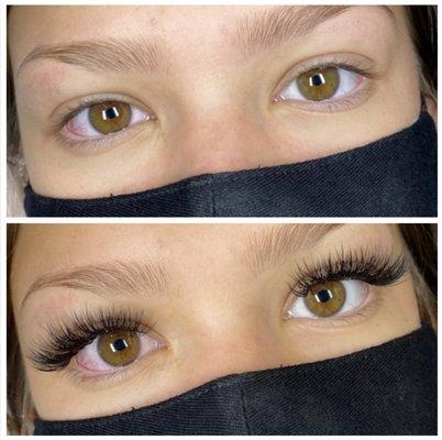 Glam Set of Eyelash Extensions