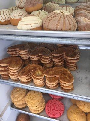 VERY fair QUALITY pan dulce.  They don't always have a selection unfortunately, but I've noticed it's almost always fresh.