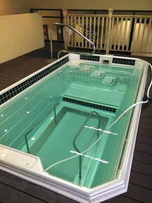 Our Hydroworx Aquatic Therapy Pool