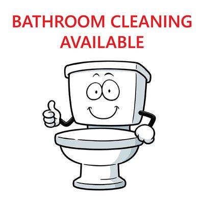 Bathroom Cleaning Service Available 24/7.