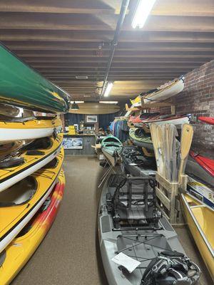 Kayaks: Plastic and Fiberglass