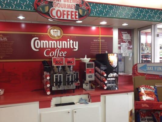 Community coffee station