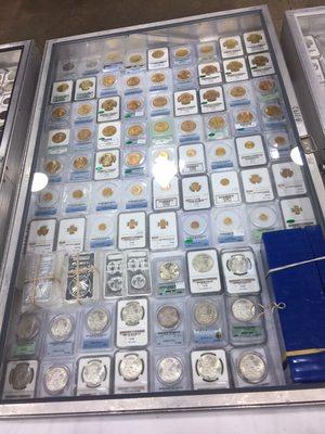 at Parsip. NJ show, first Sunday each month, at Baldwin Road, in the PAL center. wide variety of gold, silver, type & key coins.