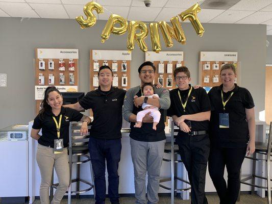 All new Diamond Bar Sprint team.  Come say hello and let us answer all your cellphone providers questions.