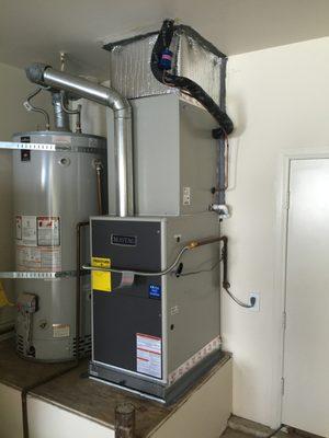 Residential furnace & coil replacement