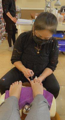 Pedicure by Donna