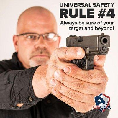 UNIVERSAL SAFETY RULE #4