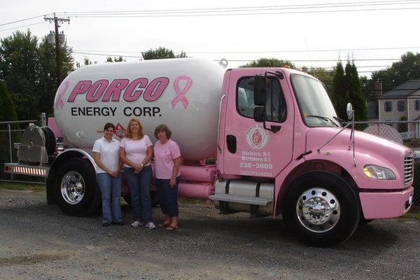 Our pink truck is designed to raise awareness and funds for breast cancer research and to provide financial assistance for te...