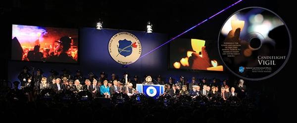 National Law Enforcement Officers Memorial and Candle Light Vigil film.