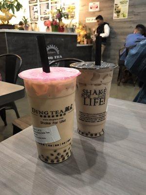 Just when I thought I had all the boba spots near me, another shop opens ty ding tea