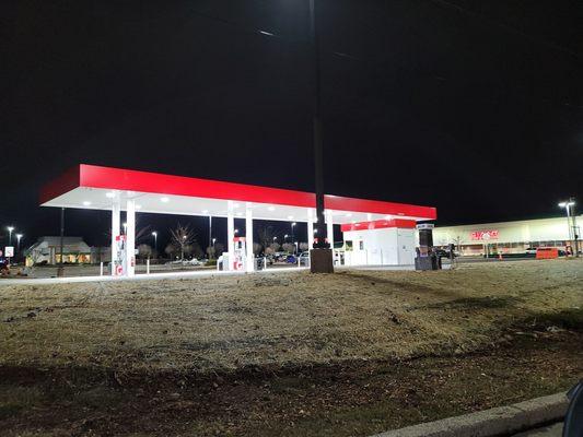 New Gas station