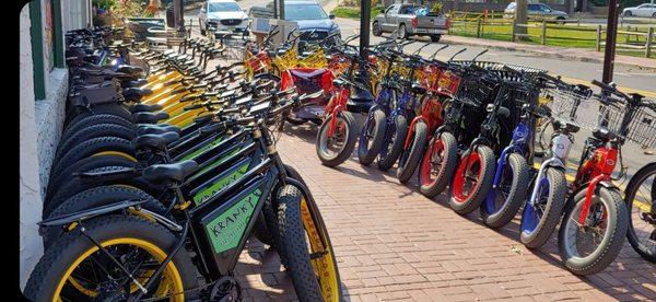 Electric Bikes for Rent! $30 for 2 hours! Super Fun for the Family!