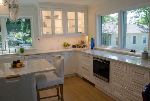 Simply White inset cabinetry