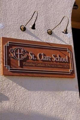 Reasons to choose St. Clare School: http://stclareschool.org/admit/admit_reasons/