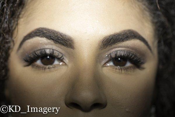 Makeup application & Semi-Permanent Eyelash Extensions.