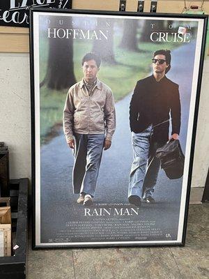 Framed movie poster