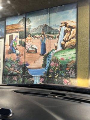 Outside mural