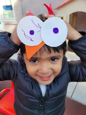 Students enjoy seasonal crafts and getting into the holiday spirit.