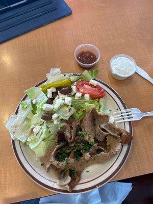 Gyro without the pita