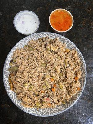 Thalapakatti veg biryani