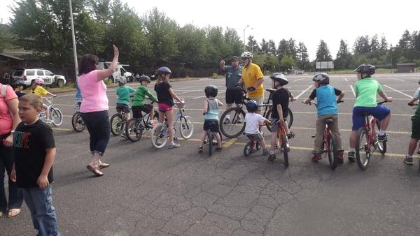 2015 Boy Scout Rodeo
 Teaching kids Rules of the Road, Helmet Importance, having fun on a bike...