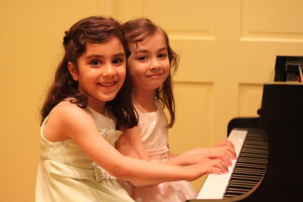 Siblings performing together at our 2012 Spring Festival