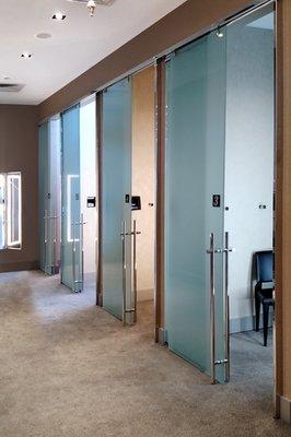 Interior Office Sliding doors.