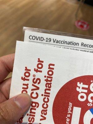 Vaccination card