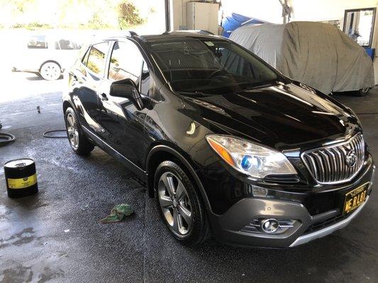 Our Buick Encore fully detailed inside and out. Thank you guys.