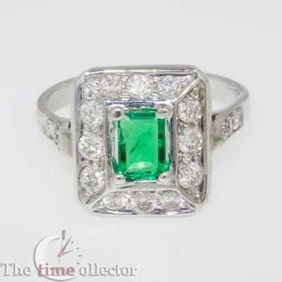 Emerald Diamond ring