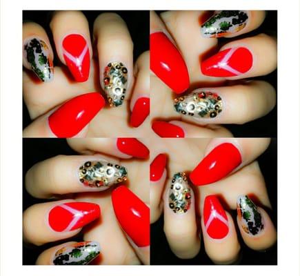 Holiday Festive Nails By Katessa