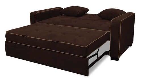 Jacksonville Loveseat Pull out Sleeper Java by Lifestyle Solutions -