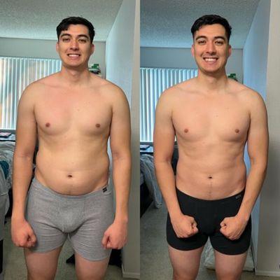 JORGE'S 7 MONTH TRANSFORMATION!! HIT PR's ON BENCH, SQUAT, AND DEADLIFT WHILE BUILDING MUSCLE AND LOSING BODY FAT!!