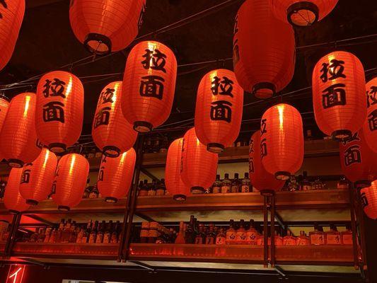 Sake and other Japanese alcoholic bottles pictured