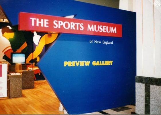 Vinyl graphics for The Sports Museum