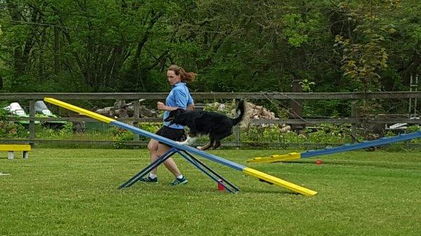 Tweek doing the teeter.