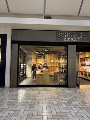 Shinola store with the manager and employee who were not willing to help. Visited the DC store and a 360 degree difference.