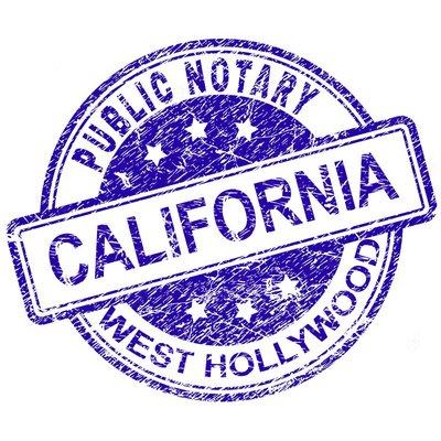 Notary Public in West Hollywood, California