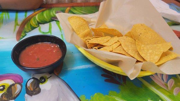 Complementary Chips and Salsa