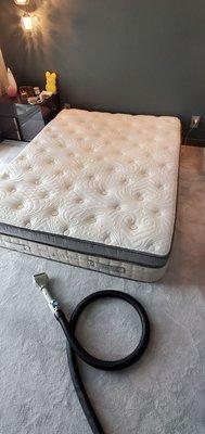 We also do mattress cleaning.