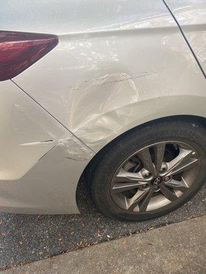 My car damage