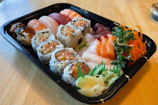 Sushi and Sashimi Combo