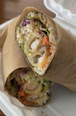 Tempura Shrimp Burrito