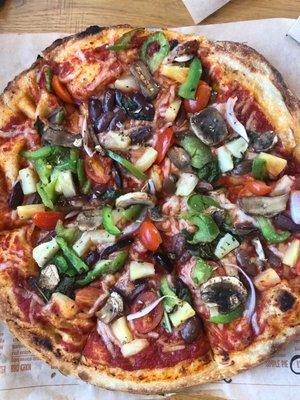 My vegan pizza :)