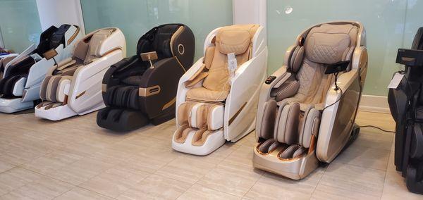 massage chair store in ny with the biggest selection of massage chairs