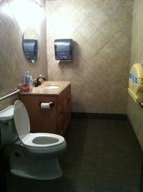 We pride ourselves on having what our customers tell us are "the nicest shop bathrooms they've ever seen".