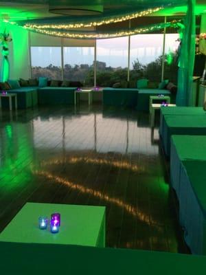 Event Room with views of LA and the Valley