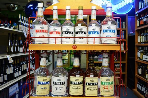 We have our very own top quality store brand spirits waiting for you to purchase at a great price.